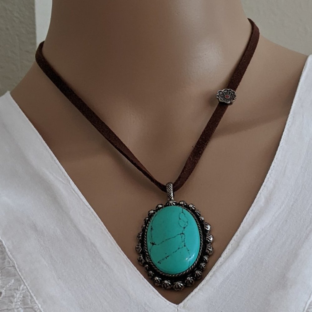 Lucky Brand Torquoius Necklace